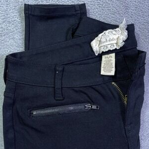 Altard State‎ Black Women's Pants Size 26/3 Skinny Stretch Moto Style Trousers